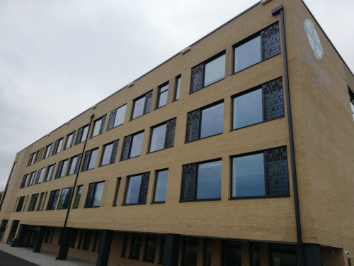 Swift Boxes on a school